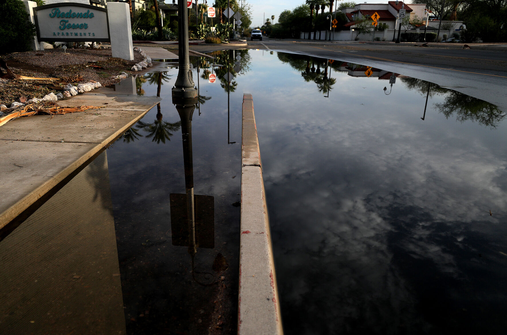 Storm damage in Tucson